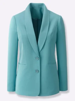Blazer mit Schulterpolstern