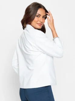 Blazer mit Schulterpolstern