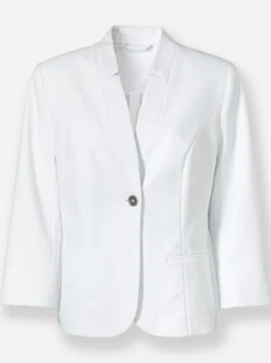 Blazer mit Schulterpolstern
