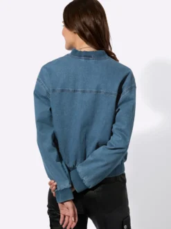 Blouson in Denim-Qualität