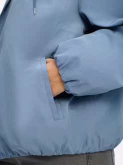 Blouson mit Kapuze und Gummibund
