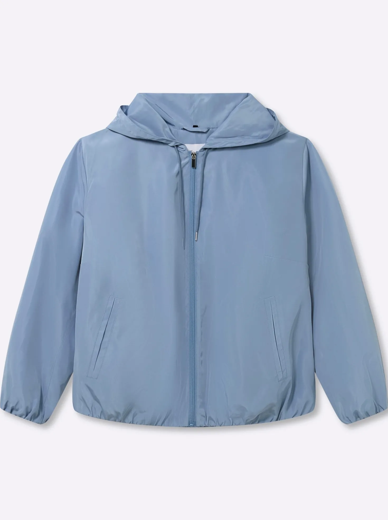 Blouson mit Kapuze und Gummibund