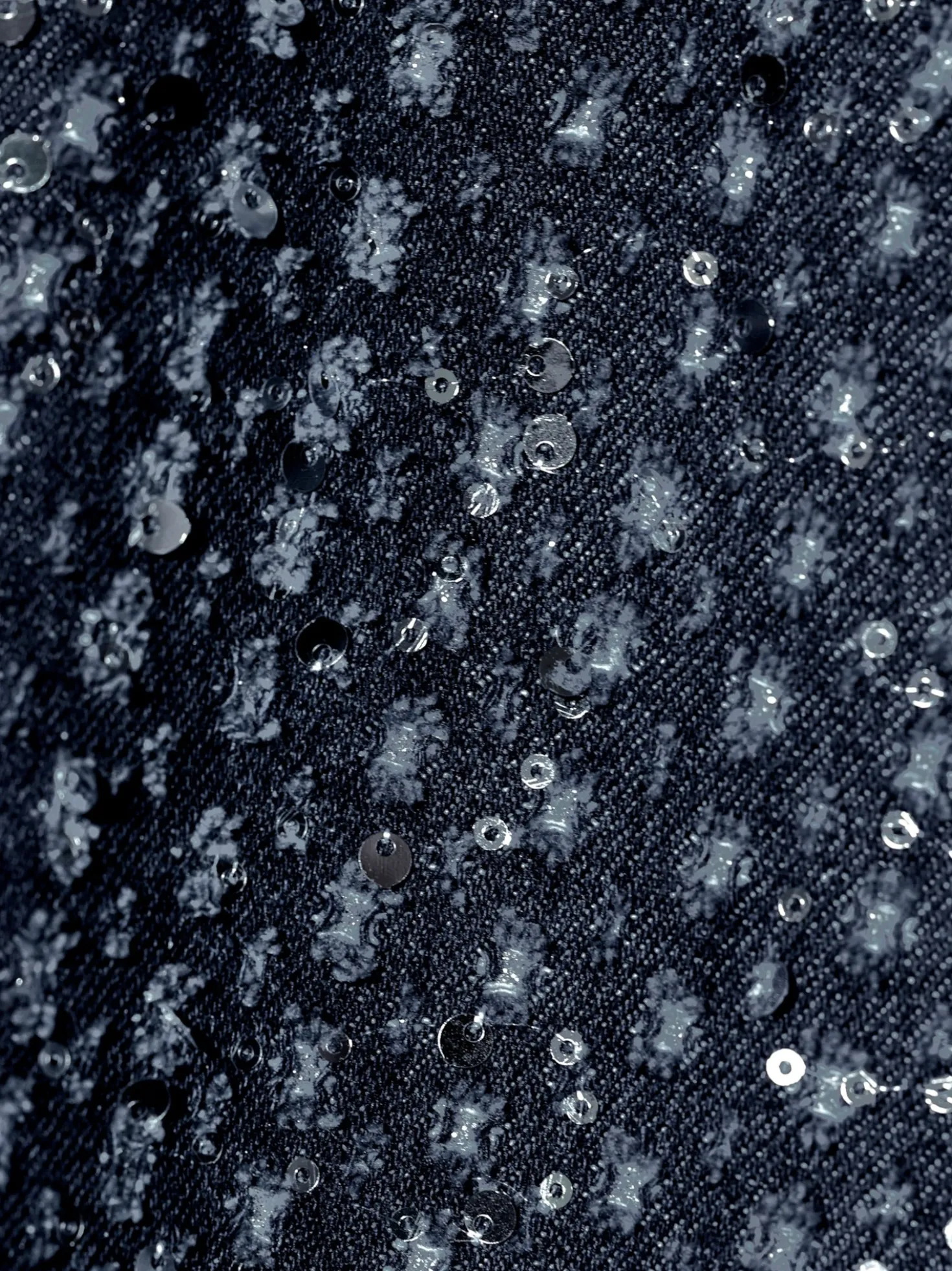 Blouson mit schimmernden Pailletten