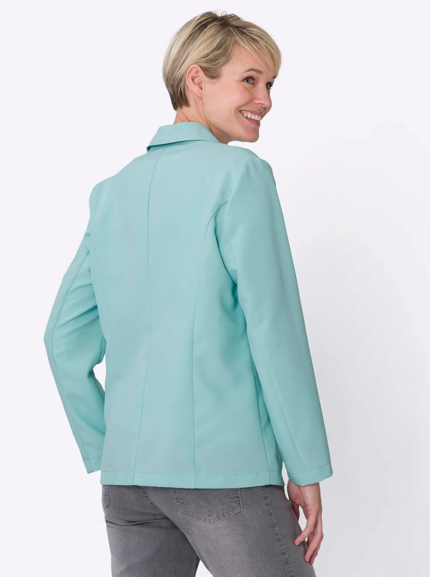 Blusenblazer mit Wiener Nähten