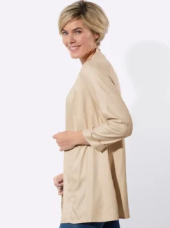Blusenjacke in feuchtigkeitsregulierender Qualität