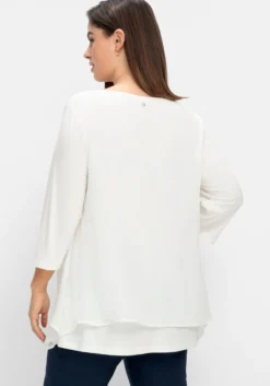 Blusenshirt mit Zipfelsaum