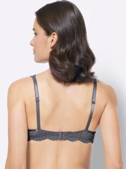Body mit Bügel aus elastischer Spitze