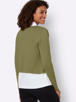 Bolero mit langen Ärmeln