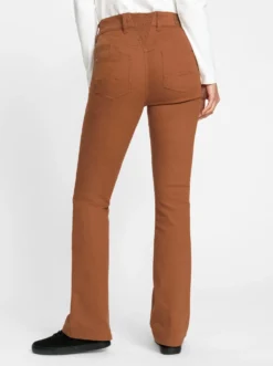 Bootcut-Jeans mit Push-up-Effekt