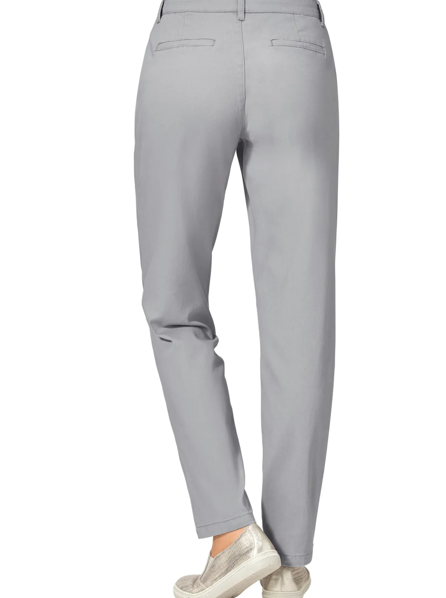 Boyfriend-Hose mit Gürtelschlaufen