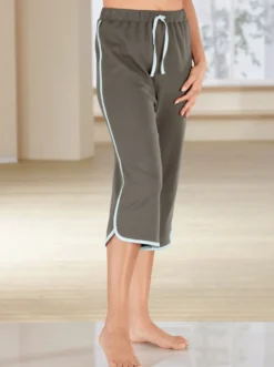 Caprihose in Interlock-Qualität