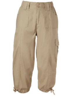 Caprihose mit weitenverstellbarem Saum