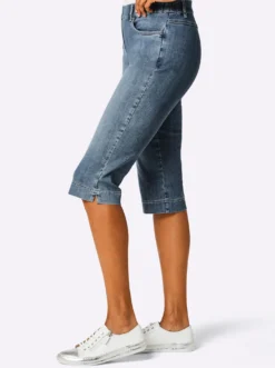 Caprijeans in Schlupfform
