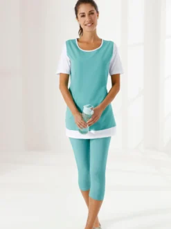 Caprileggings mit Rundum-Dehnbund