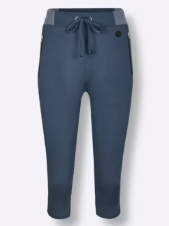 Caprileggings mit Teil-Dehnbund