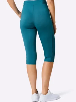 Caprileggings mit Teil-Dehnbund