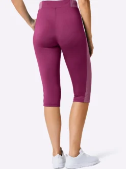 Caprileggings mit Teil-Dehnbund