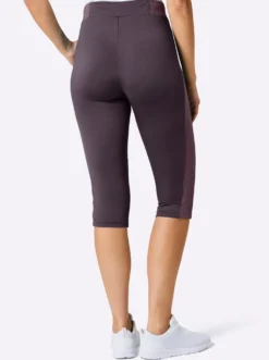 Caprileggings mit Teil-Dehnbund