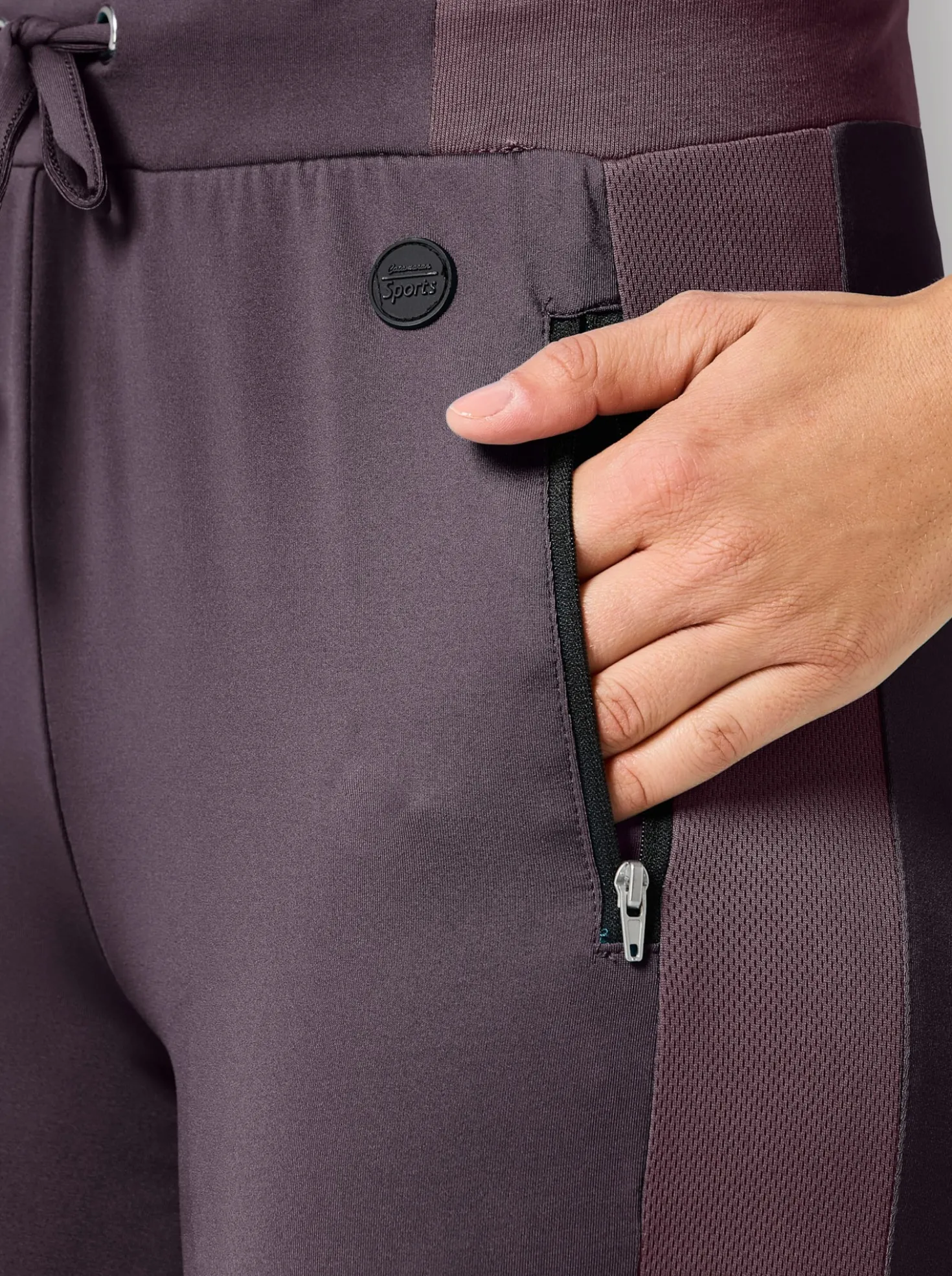 Caprileggings mit Teil-Dehnbund