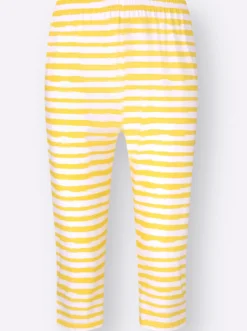 Capri-Schlafanzüge in Single-Jersey-Qualität