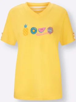 Capri-Schlafanzüge in Single-Jersey-Qualität