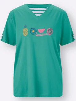 Capri-Schlafanzüge in Single-Jersey-Qualität