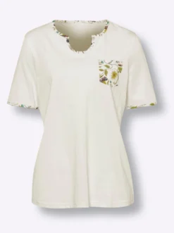 Capri-Schlafanzug aus Single-Jersey