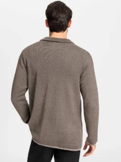 Cardigan mit Reverskragen