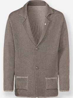 Cardigan mit Reverskragen