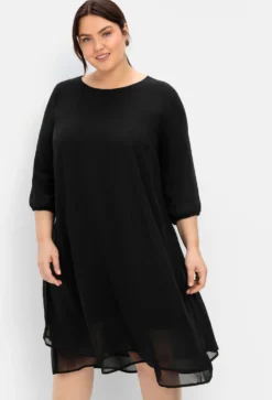 Chiffonkleid im Lagenlook
