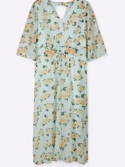 Chiffonkleid mit Blumenprint