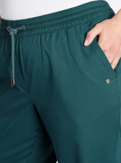 Chinohose mit Gummibund und Bindeband