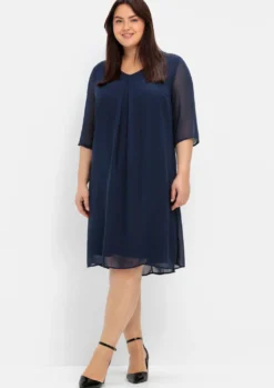 Cocktailkleid im Lagenlook