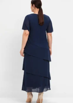 Cocktailkleid im Lagenlook, mit Volants