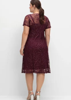 Cocktailkleid mit Zierborten