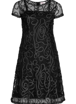 Cocktailkleid mit Zierborten