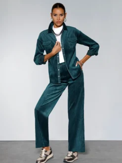 Cordhose mit Dehnbund hinten