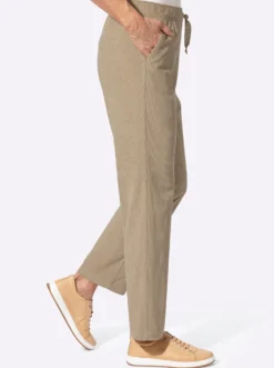 Cordhose mit Rundum-Dehnbund
