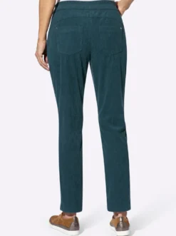 Cordhose mit Rundum-Dehnbund