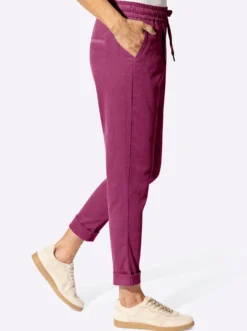 Cordhose mit Schlupfbund