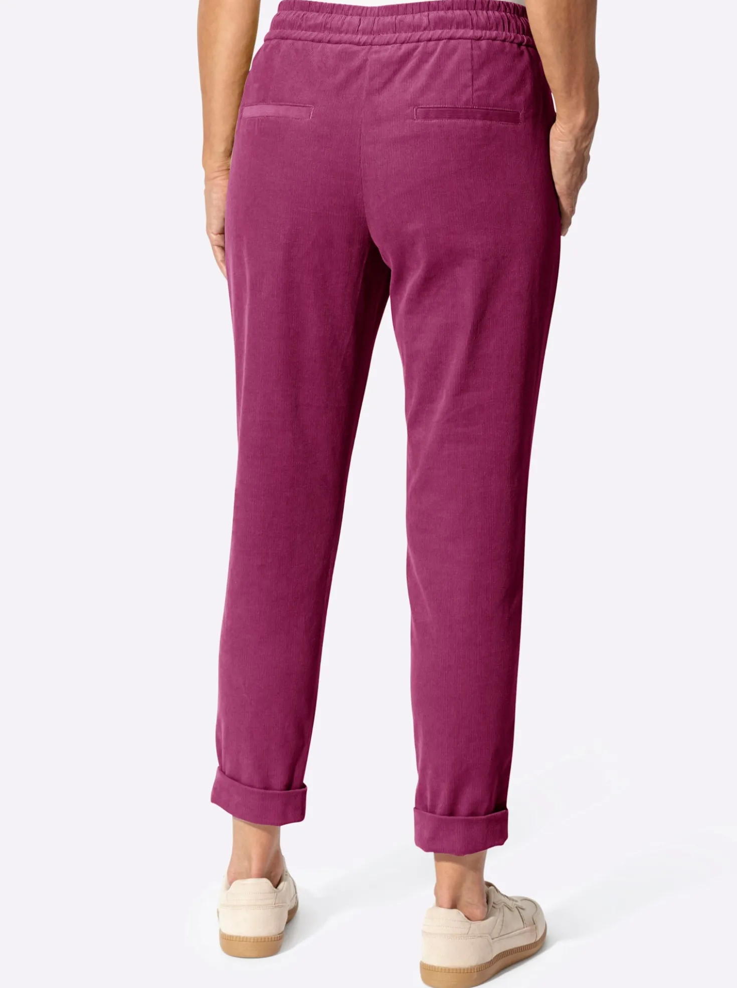 Cordhose mit Schlupfbund