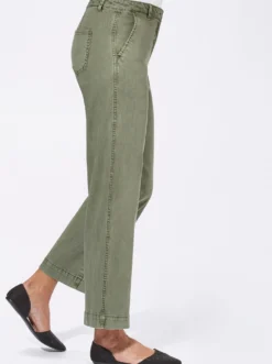Culotte mit aufgesetzten Taschen hinten