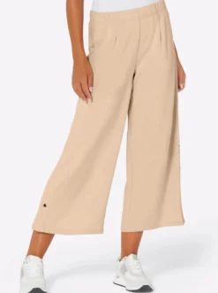 Culotte mit hohen Seitenschlitzen
