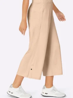 Culotte mit hohen Seitenschlitzen