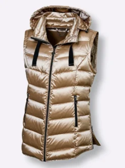 Daunenjacke mit 2 Tragevarianten