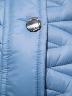 Daunenjacke mit Zick-Zack-Steppung