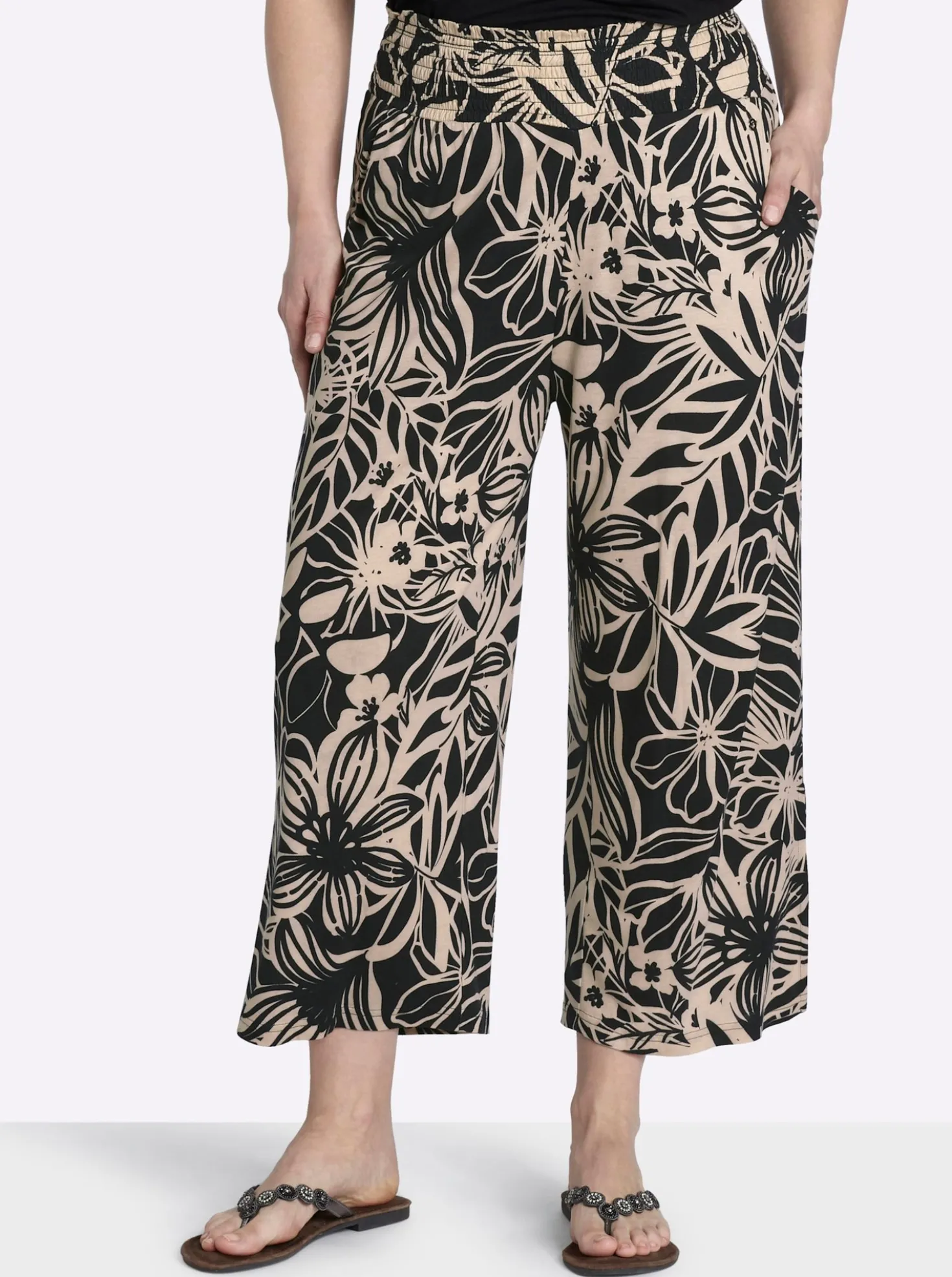Druckhose In Culotte-Form