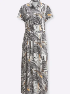 Druckkleid aus reiner, wertiger Viskose