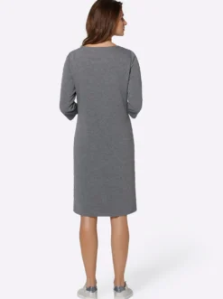 Druckkleid in Jersey-Jacquard-Qualität