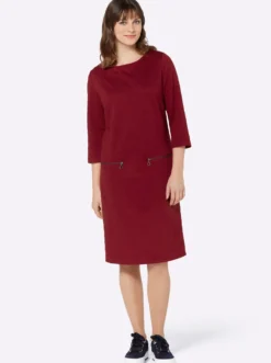 Druckkleid in Jersey-Jacquard-Qualität